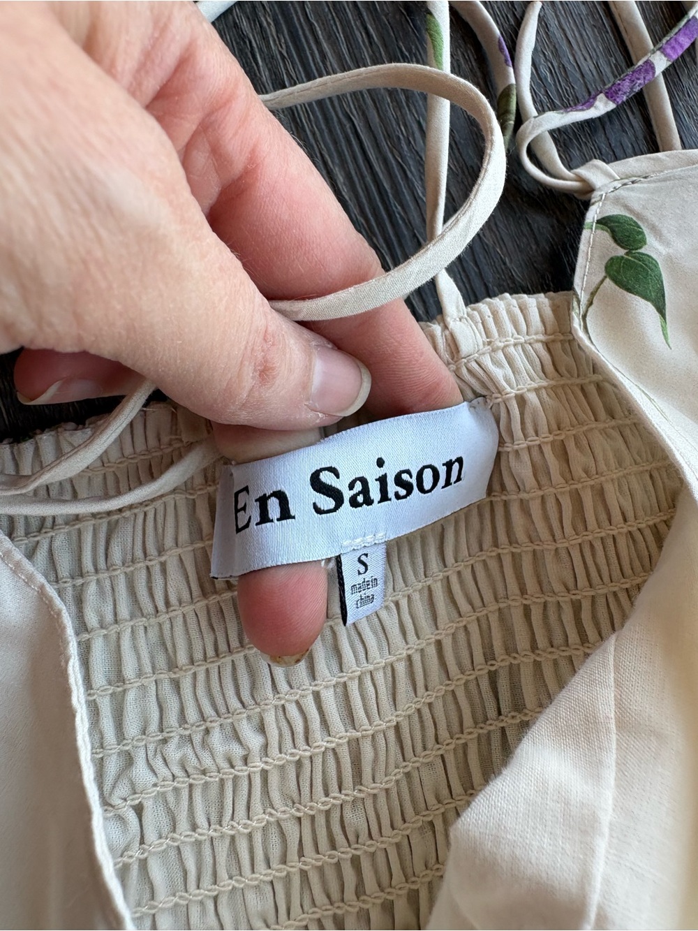 NWOT En Saison Fruit Maxi Dress - Picture 3 of 6